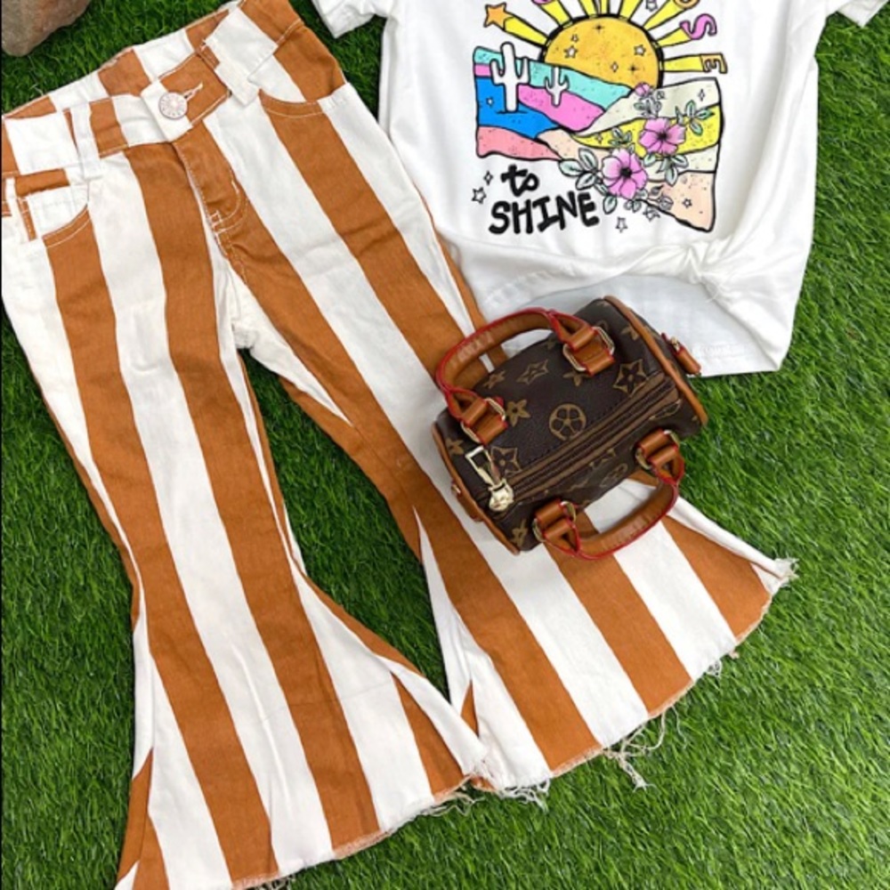 Kids Bellbottoms All Sizes Available from 6 months to 12 in Girl
